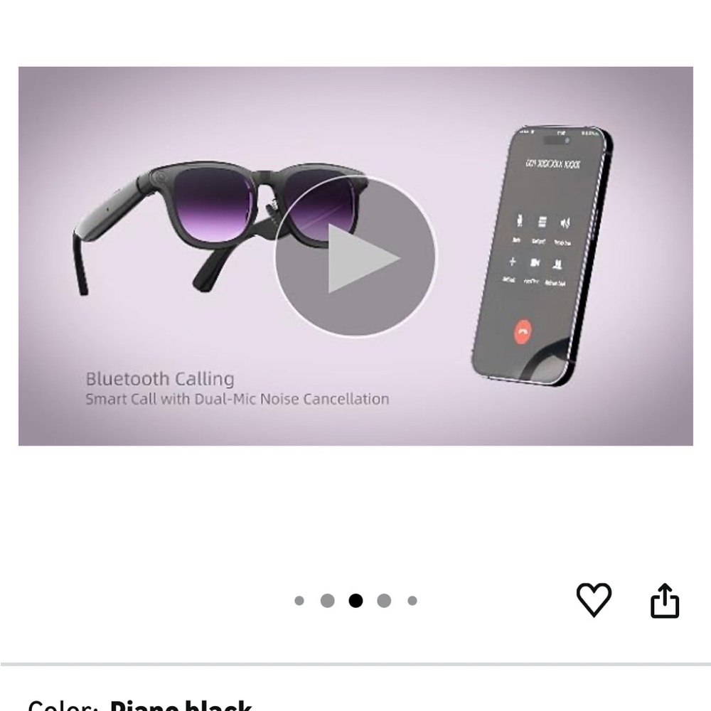 Brand new ai Smart Camera Sunglasses with camera - Picture 5 of 11